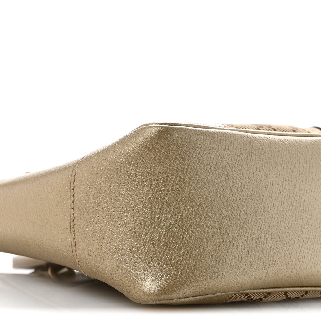 Gucci Monogram Mini Bree Tote Golden Beige