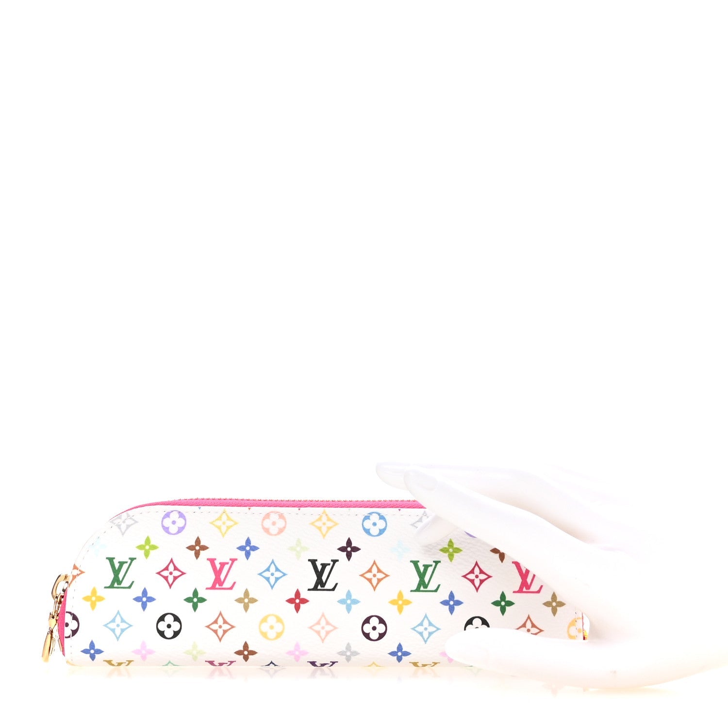 Louis Vuitton LV X TM Monogram Multicolor Charlotte Pencil Pouch Fuchsia