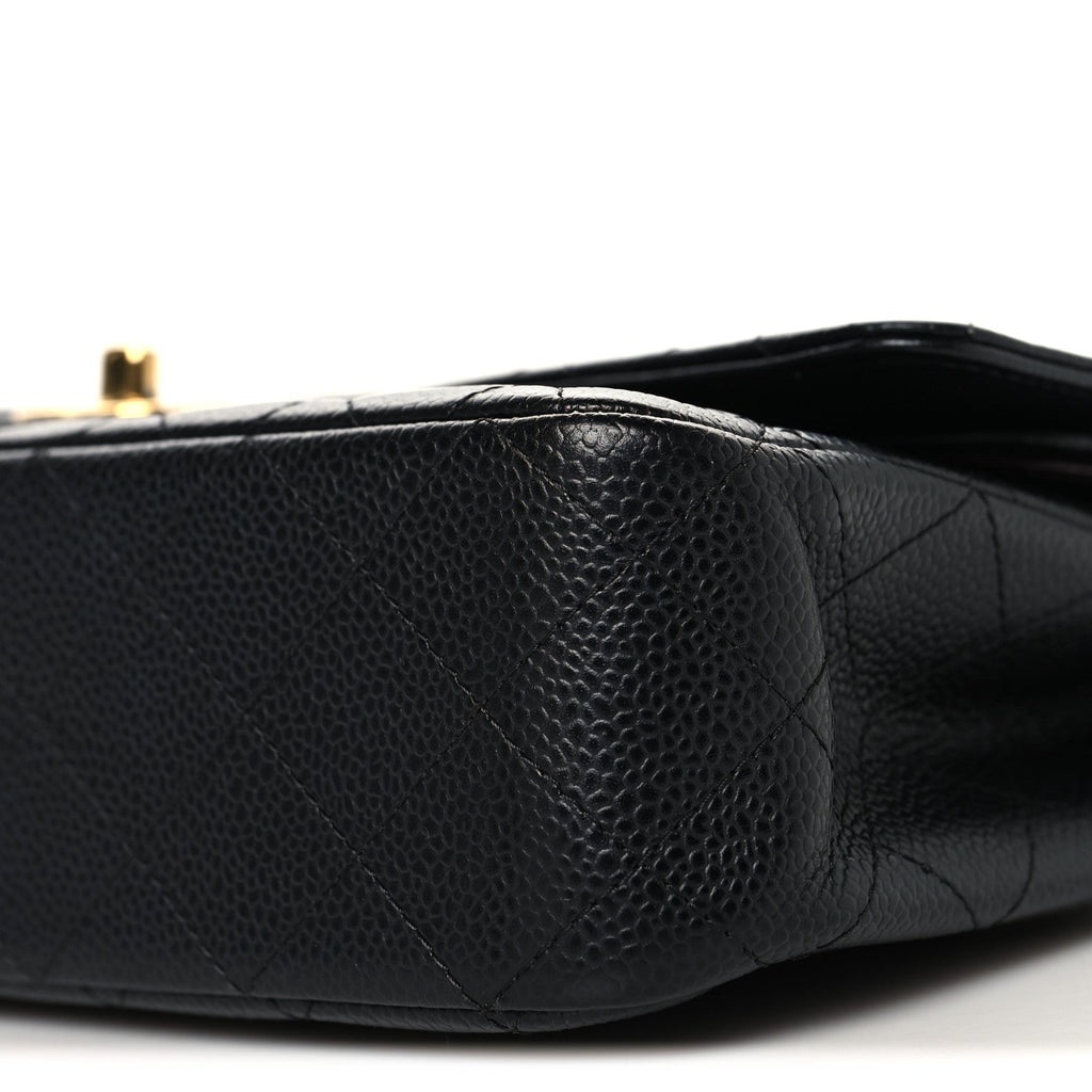 Chanel Caviar Quilted Medium Double Flap Black