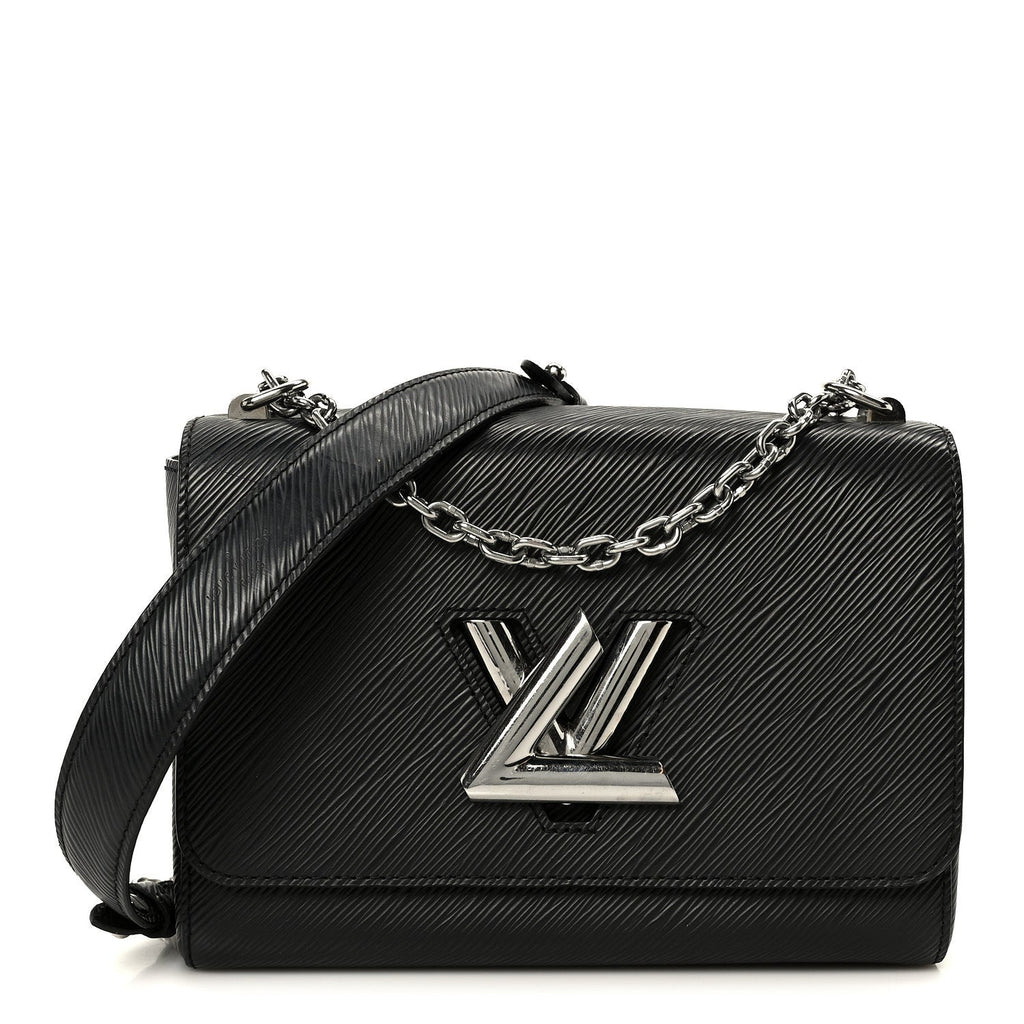 Louis Vuitton Epi Twist Shoulder Bag MM Black