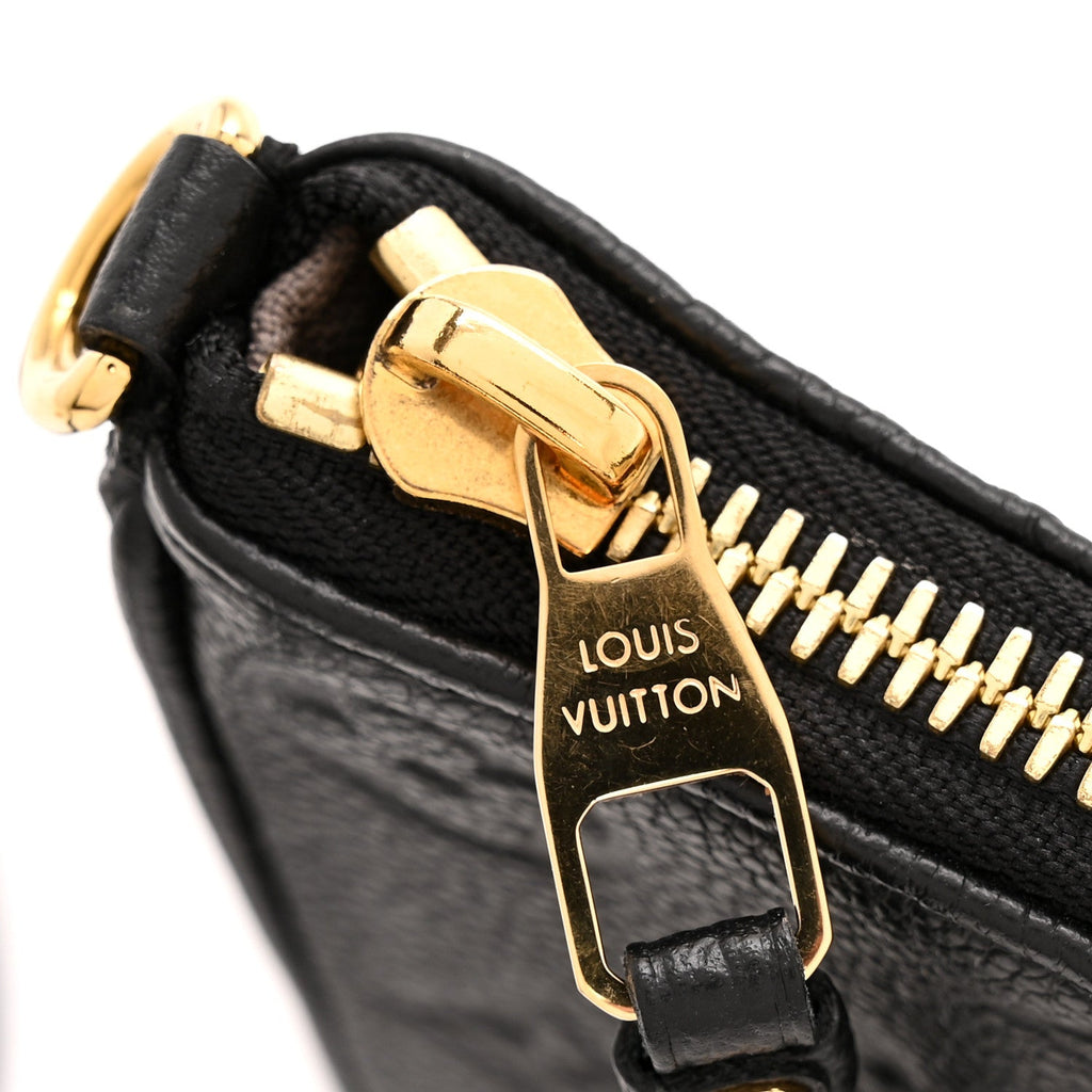 Louis Vuitton Empreinte Easy Pouch On Strap Black