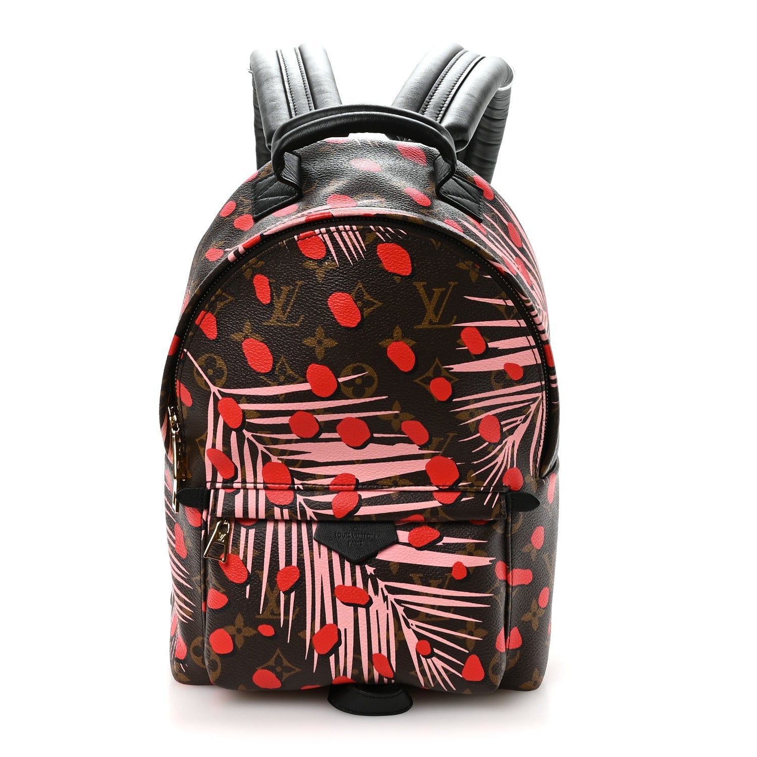 Louis Vuitton Monogram Jungle Dots Palm Springs Backpack PM Sugar Pink Poppy