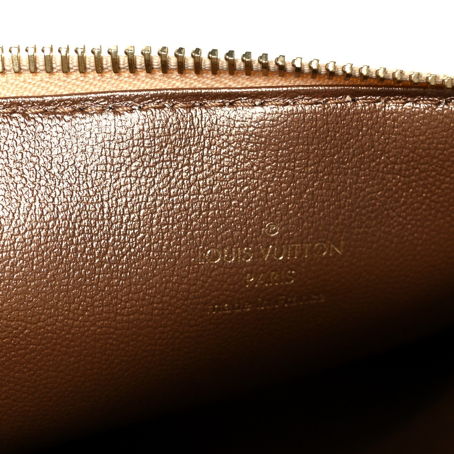Louis Vuitton Lambskin Swarovski Crystal Embossed Monogram Coussin PM Nude