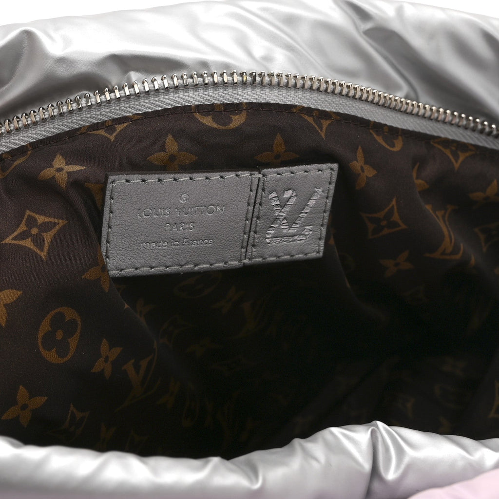 Louis Vuitton Econyl Monogram Pillow Maxi Multi Pochette Accessories Silver Pale Pink