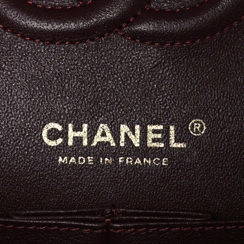 Chanel Lambskin Quilted Medium Double Flap Black