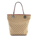 Gucci Monogram Large Eclipse Tote Red