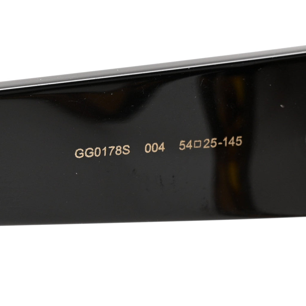 Gucci Square Frame GG0178S Sunglasses Havana