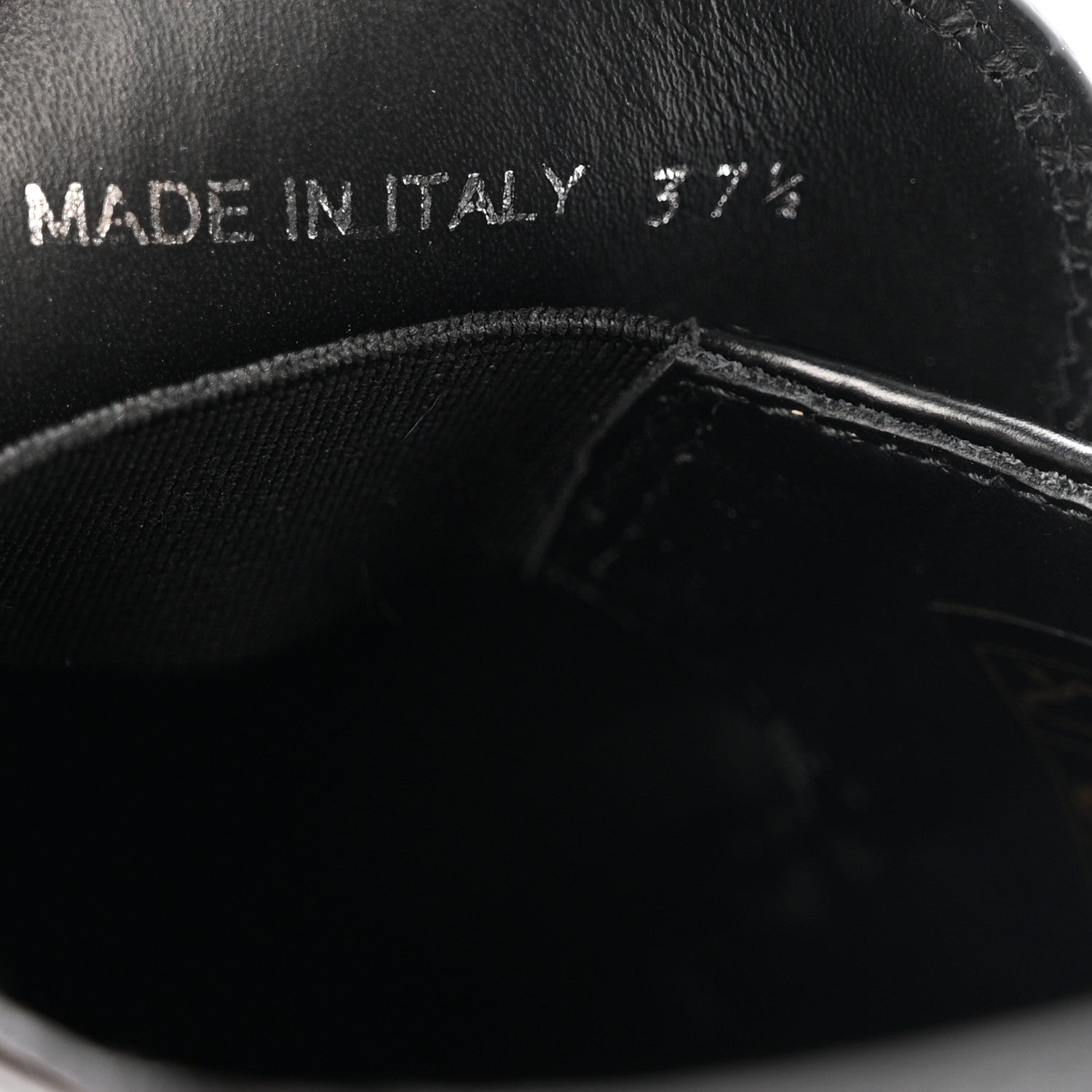 Prada Spazzolato Metal Triangle Logo 50mm Loafers 37.5 Black