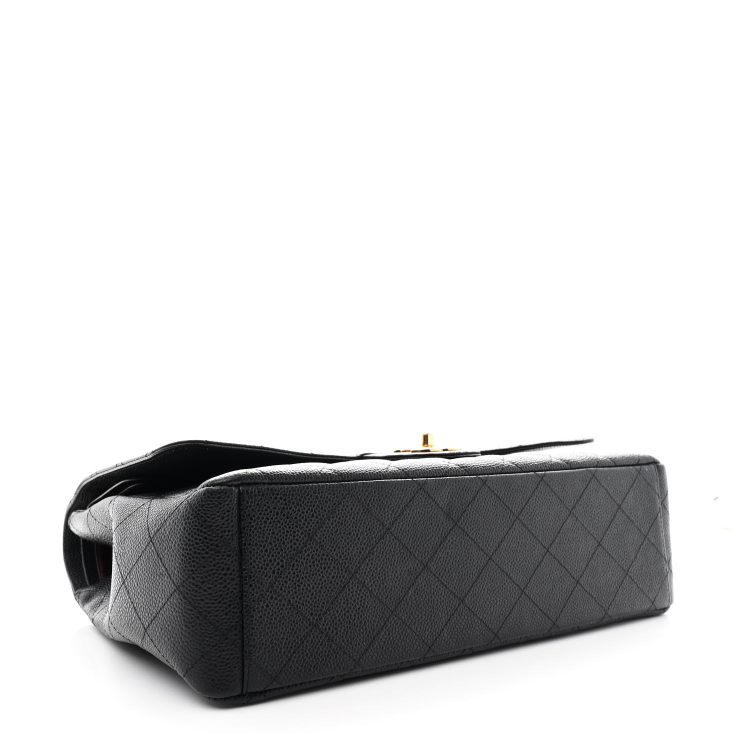 Chanel Caviar Quilted Maxi Double Flap Black
