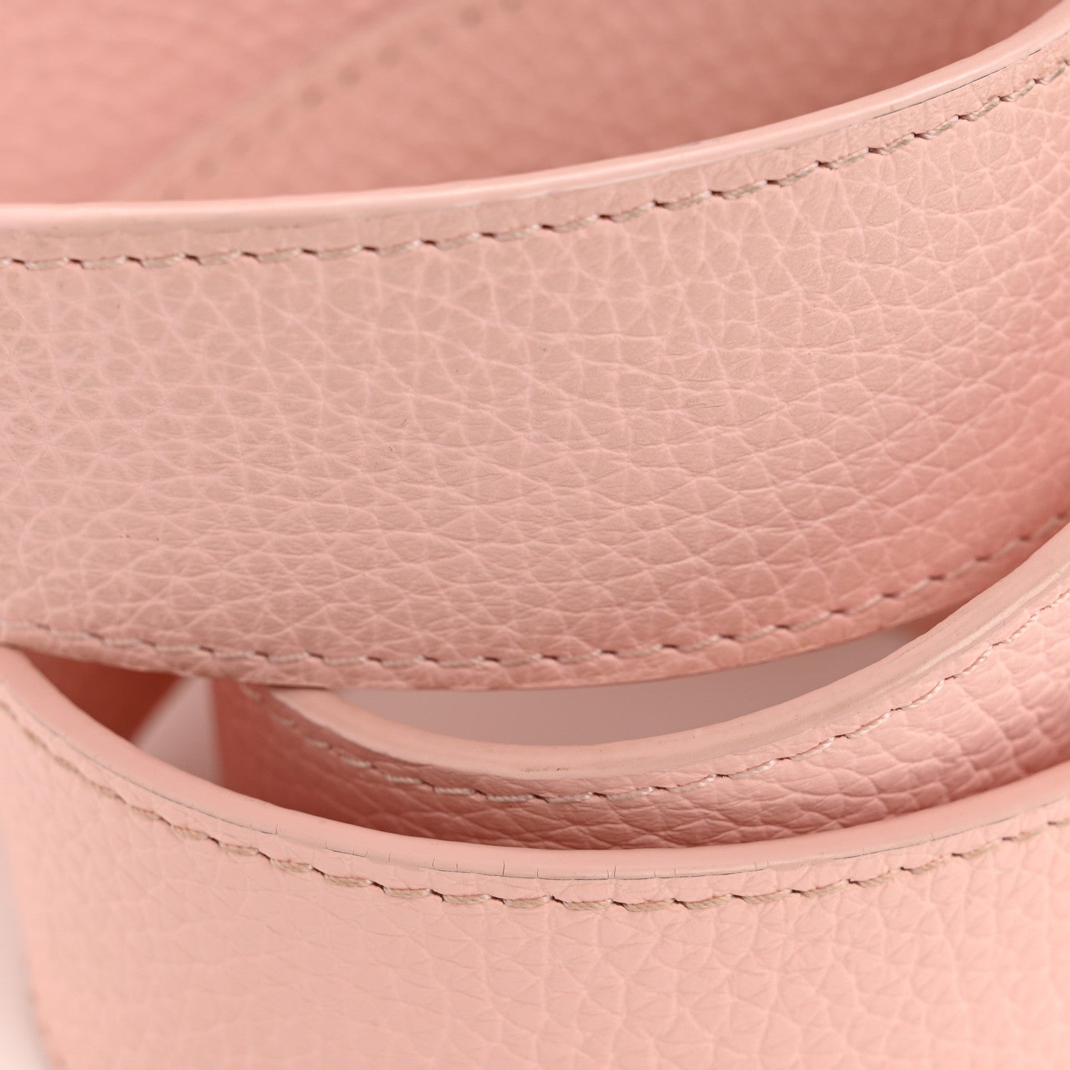 Louis Vuitton Taurillon Capucines BB Rose Jasmin