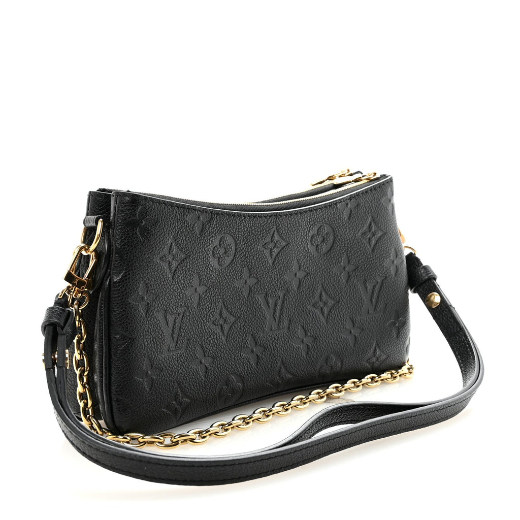 Louis Vuitton Empreinte Monogram Liv Pochette Black