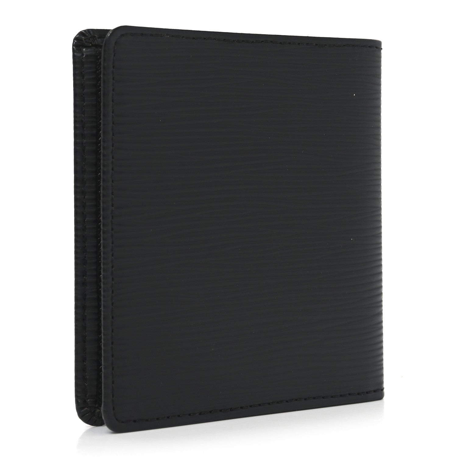 Louis Vuitton Epi 6 Card Billfold Wallet Black