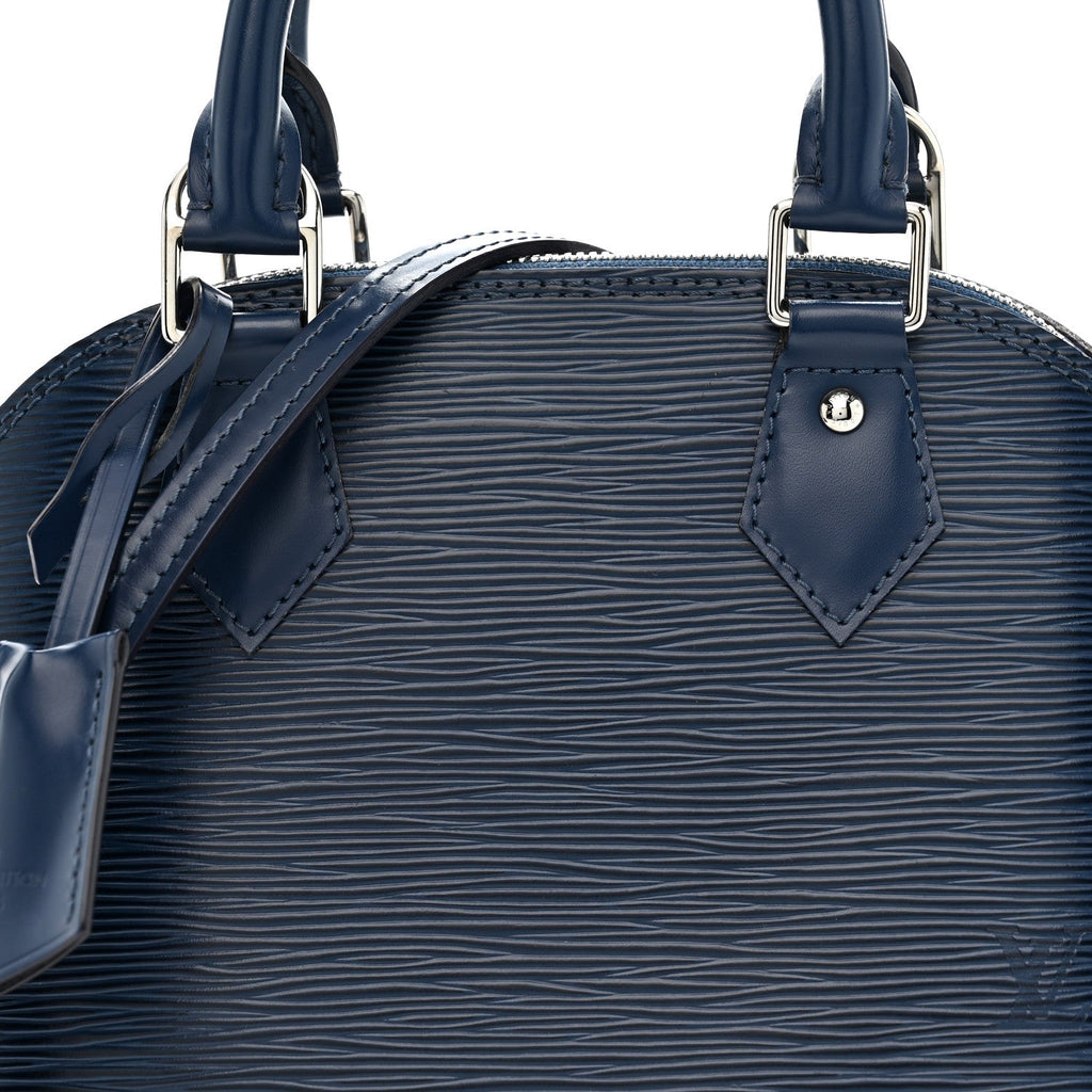 Louis Vuitton Epi Alma BB Indigo