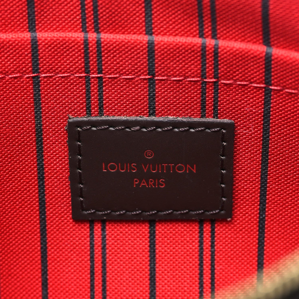 Louis Vuitton Damier Ebene Neverfull MM GM Pochette