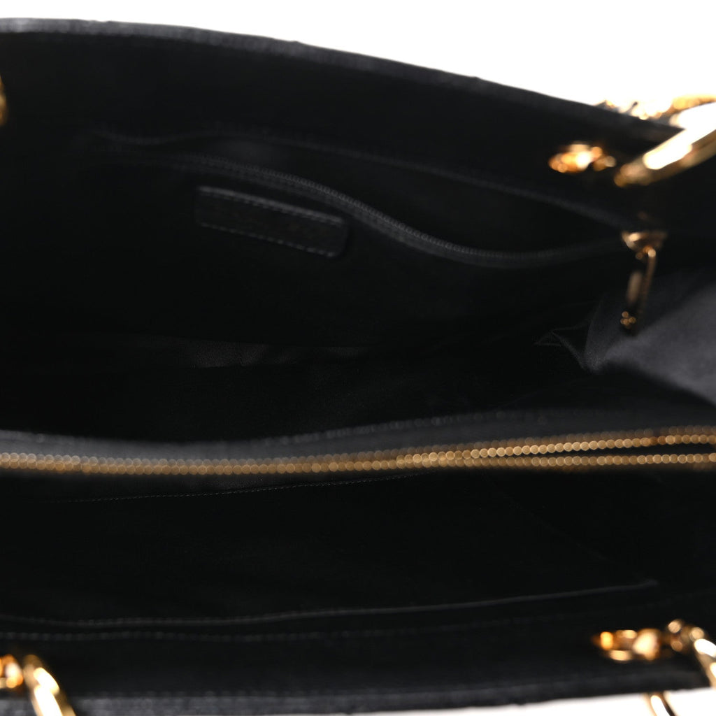 Chanel Caviar Quilted Grand Shopping Tote GST Black