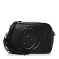 Gucci Pebbled Calfskin Small Soho Disco Bag Black