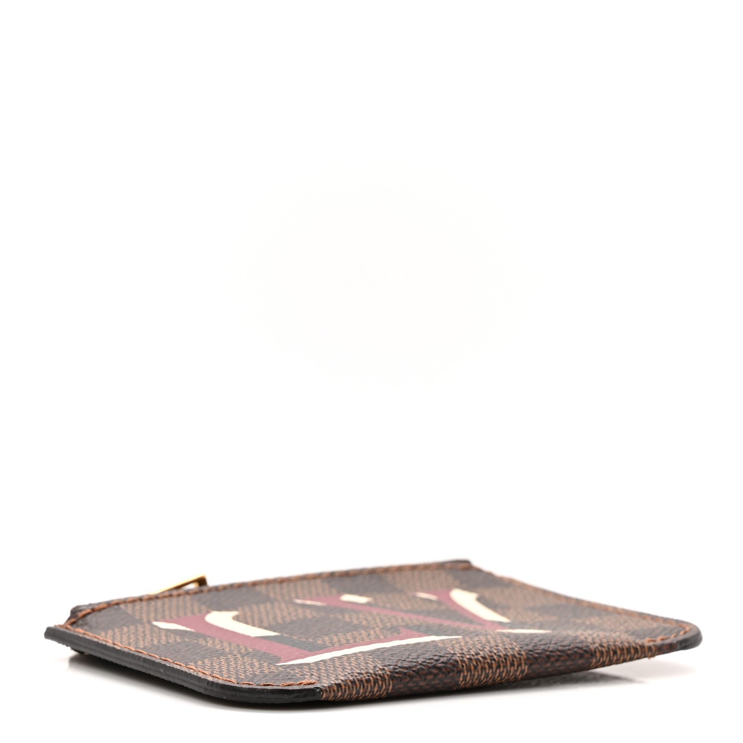 Louis Vuitton Damier Ebene Belmont Pochette Cherry Berry