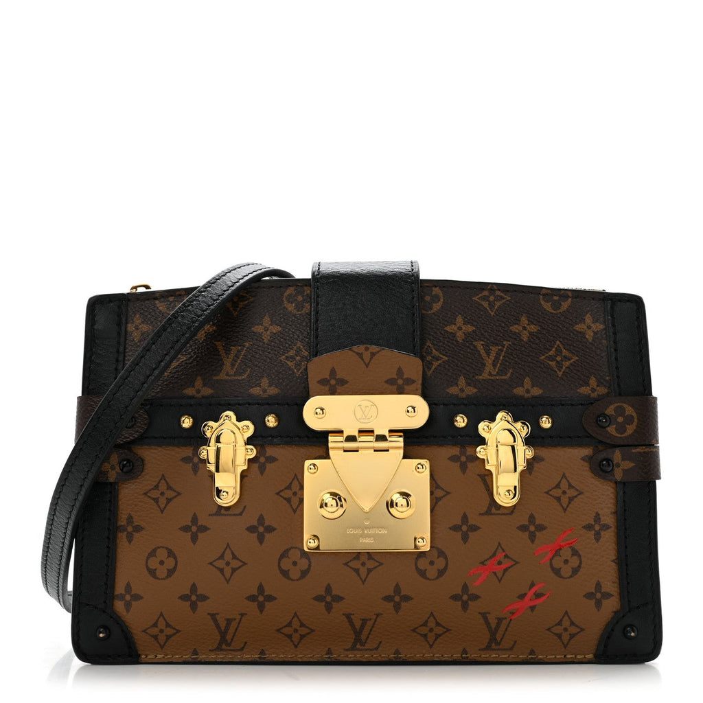 Louis Vuitton Reverse Monogram Trunk Clutch