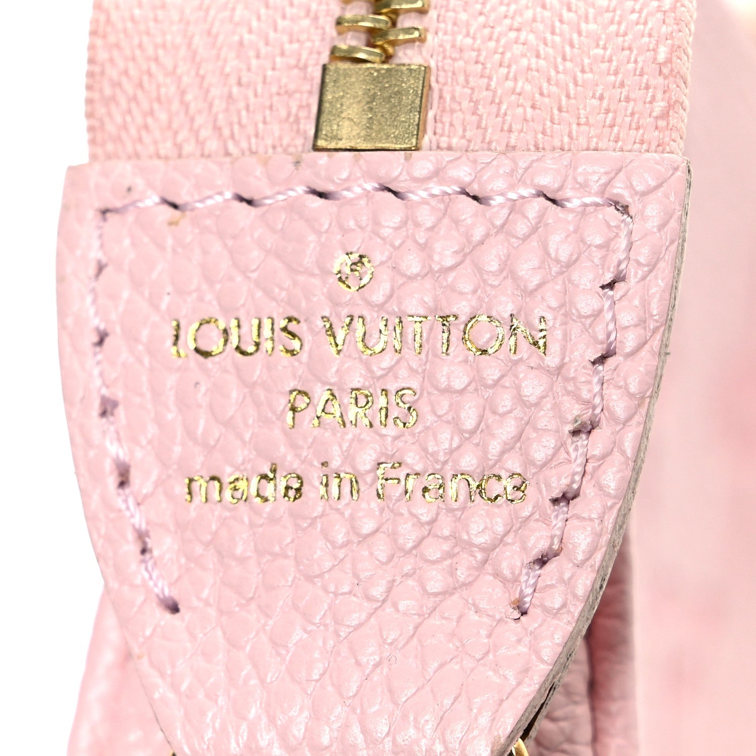 Louis Vuitton Empreinte Monogram Giant By The Pool Mini Pochette Accessories Bouton De Rose