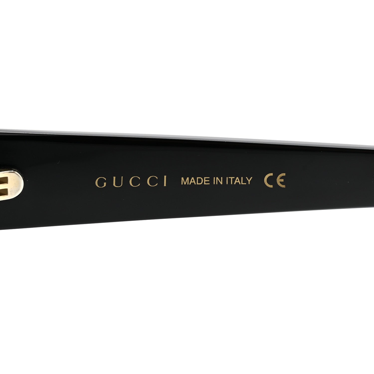 Gucci Acetate Square Sunglasses GG0772S Black