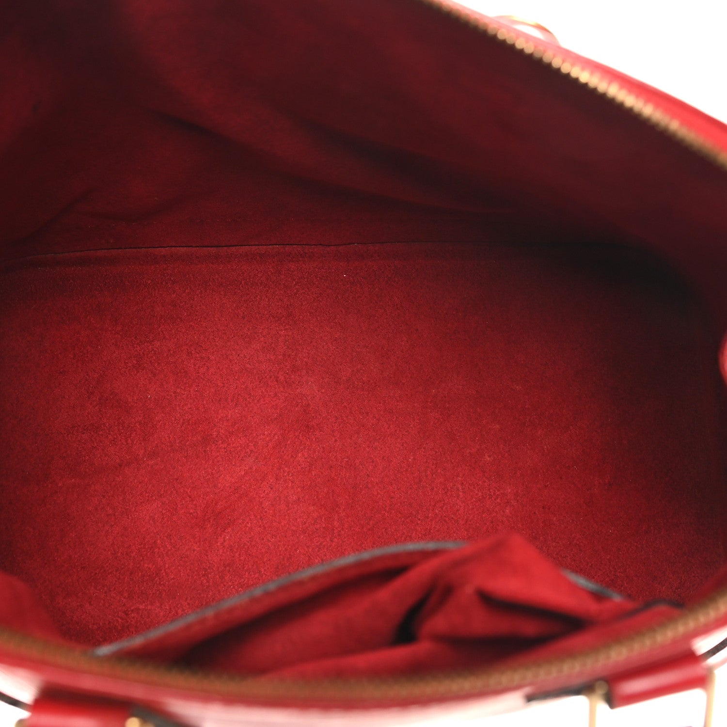 Louis Vuitton Epi Alma PM Castillan Red