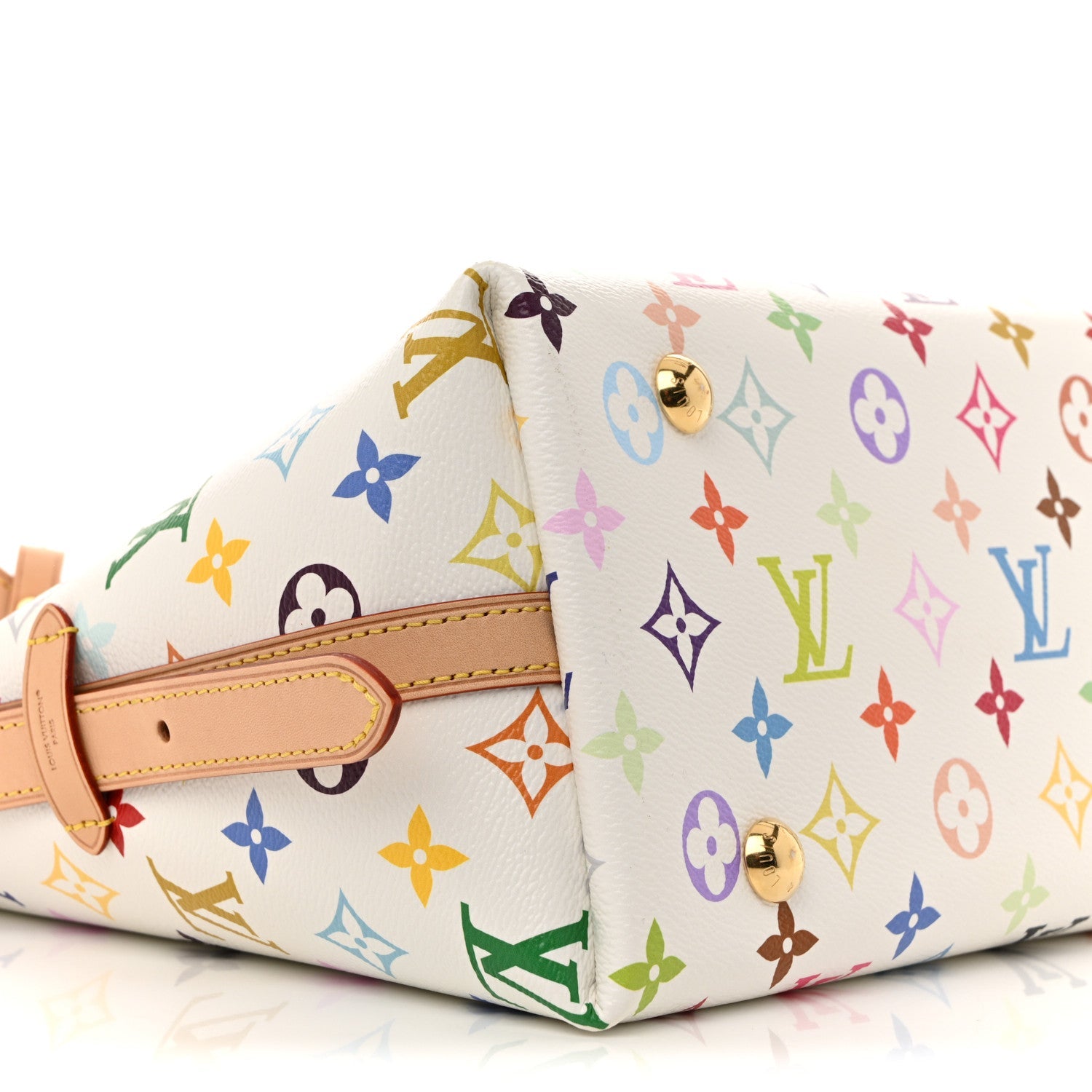 Louis Vuitton LV X TM Monogram Multicolor CarryAll PM White