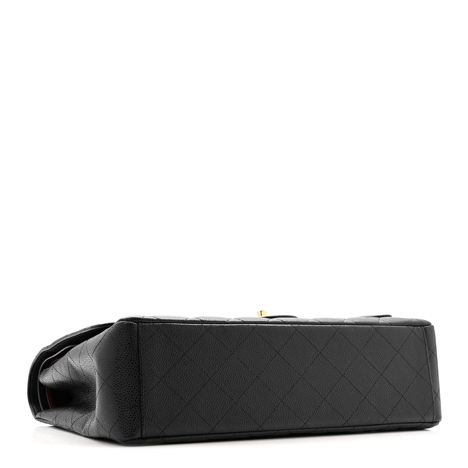 Chanel Caviar Quilted Maxi Double Flap Black