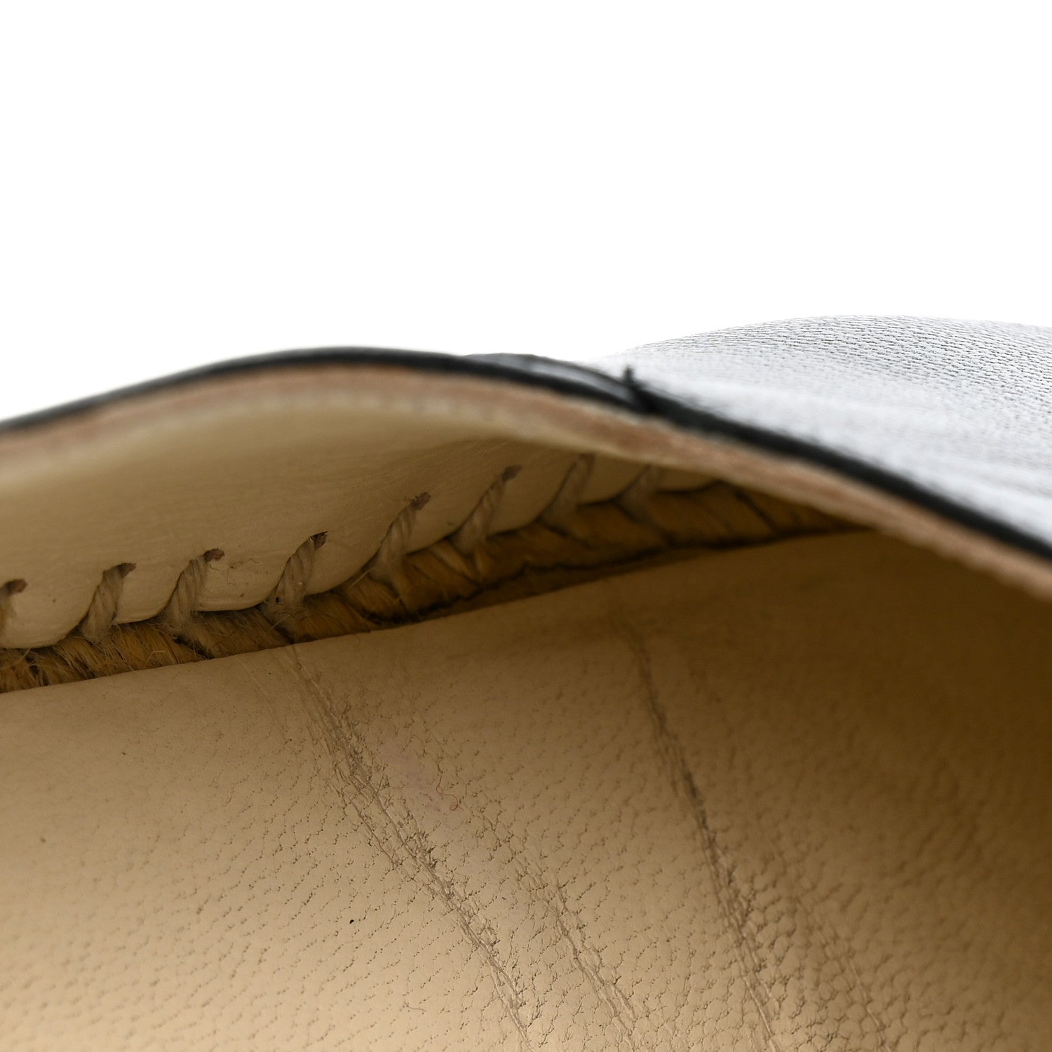 Lambskin CC Espadrilles 36 Black