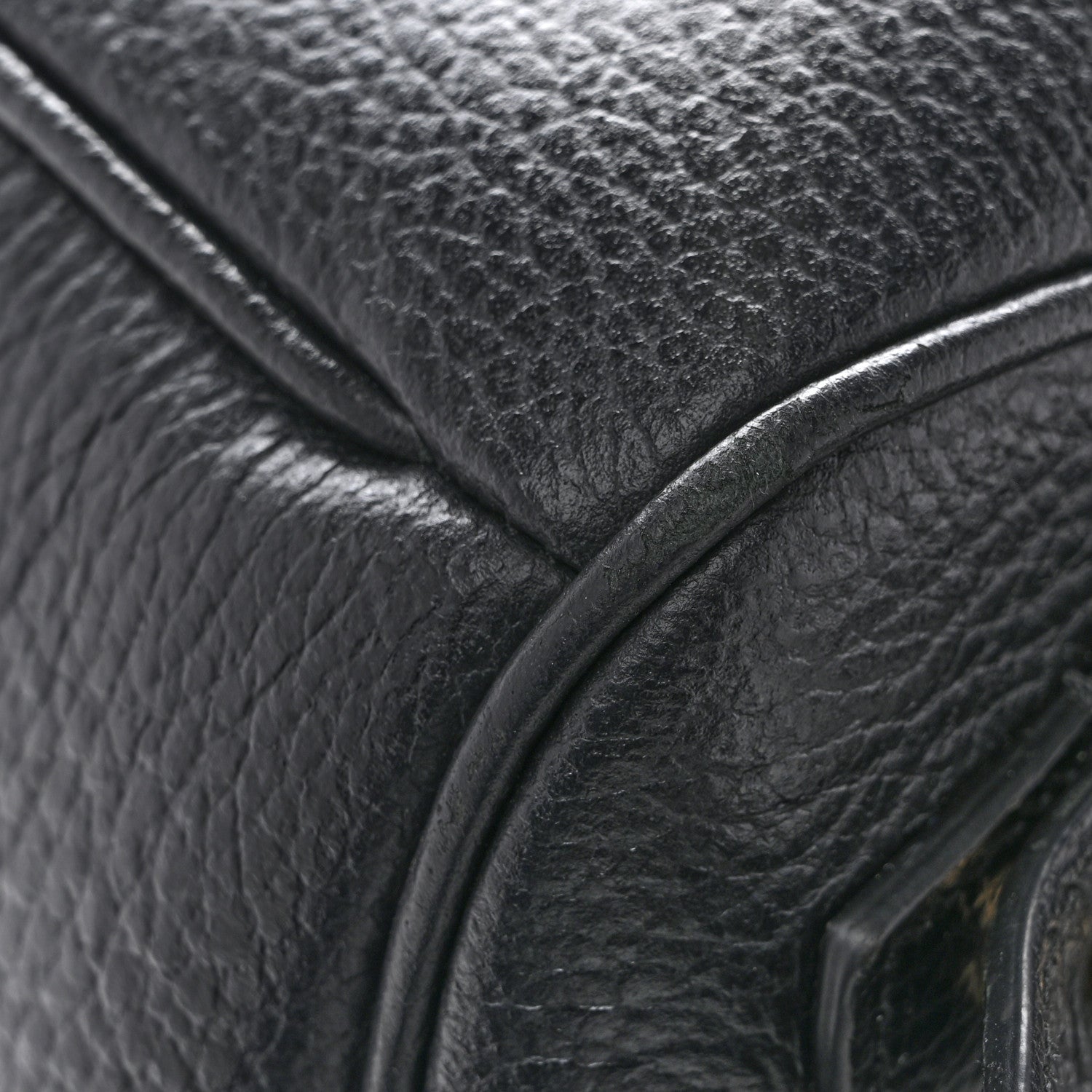 Gucci Pebbled Calfskin Soho Chain Backpack Black