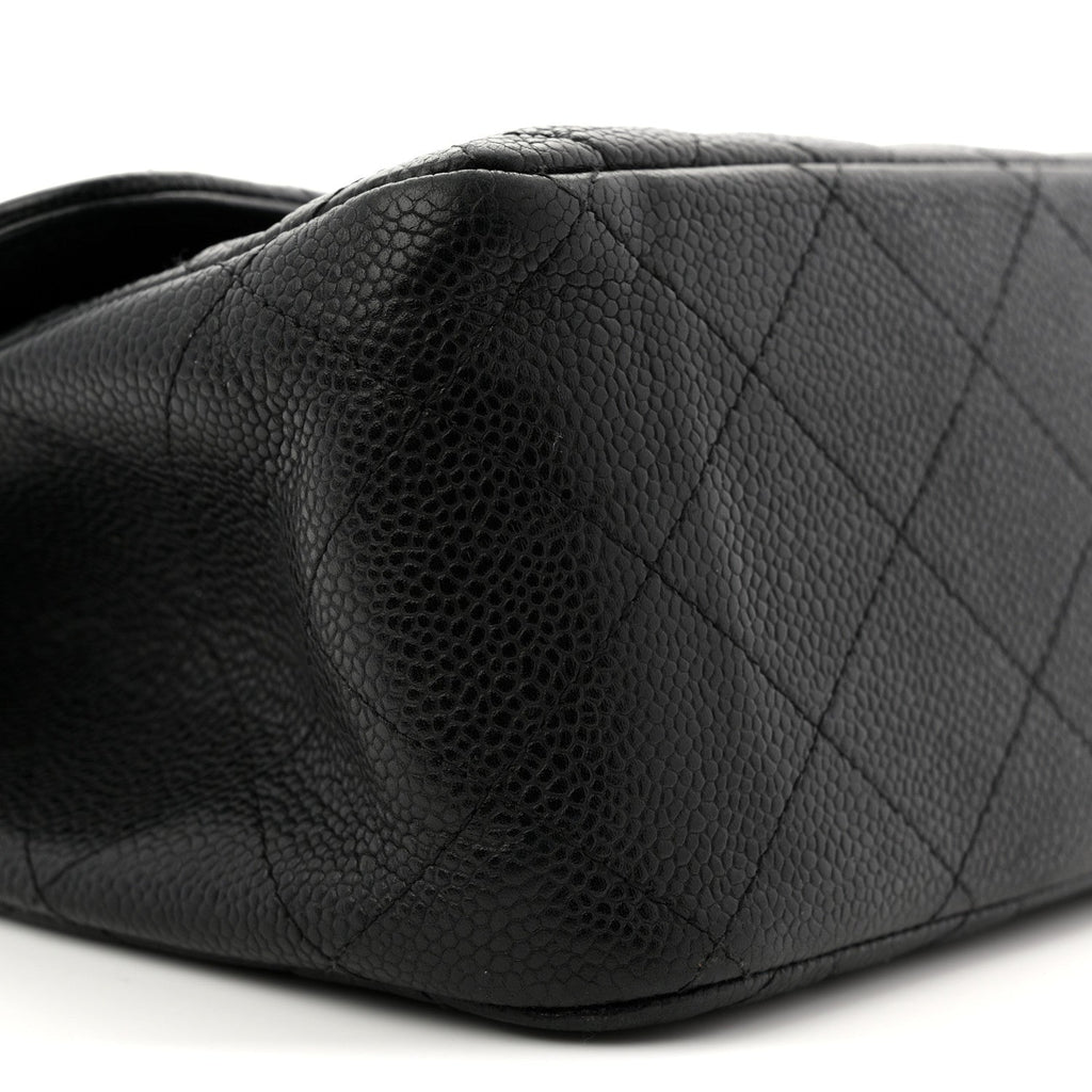 Chanel Caviar Quilted Jumbo Double Flap Black