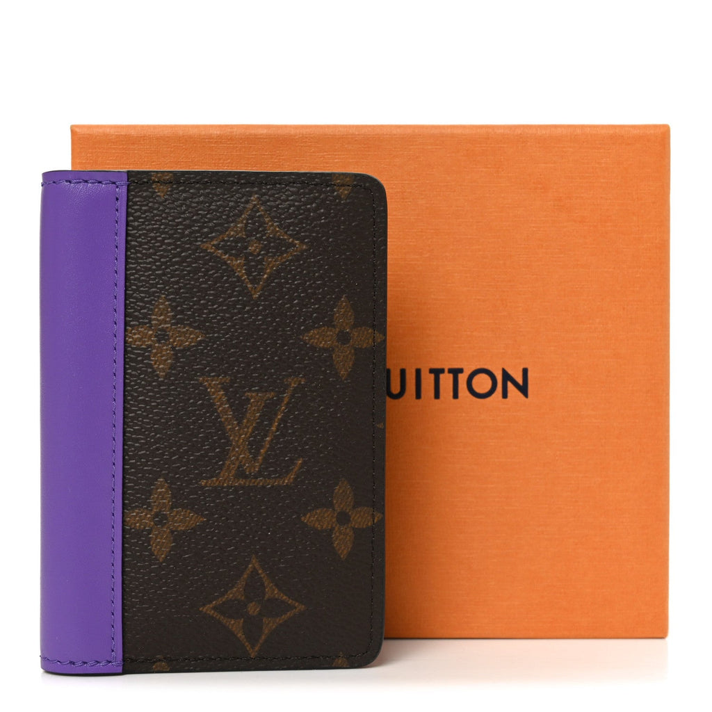 Louis Vuitton Monogram Pocket Organizer NM Purple
