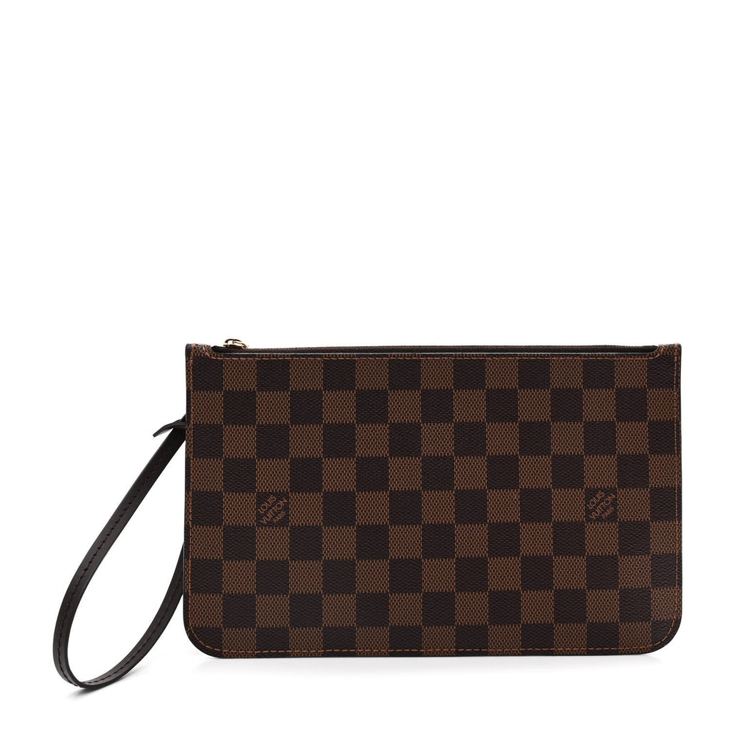 Louis Vuitton Damier Ebene Neverfull MM GM Pochette