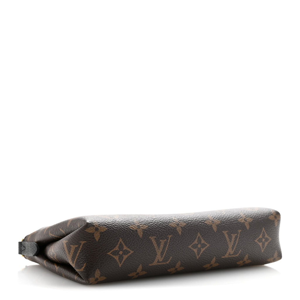 Louis Vuitton Monogram Pallas Clutch Black