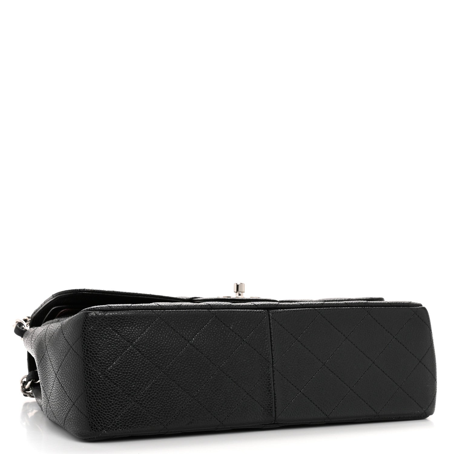 Chanel Caviar Quilted Jumbo Double Flap Black