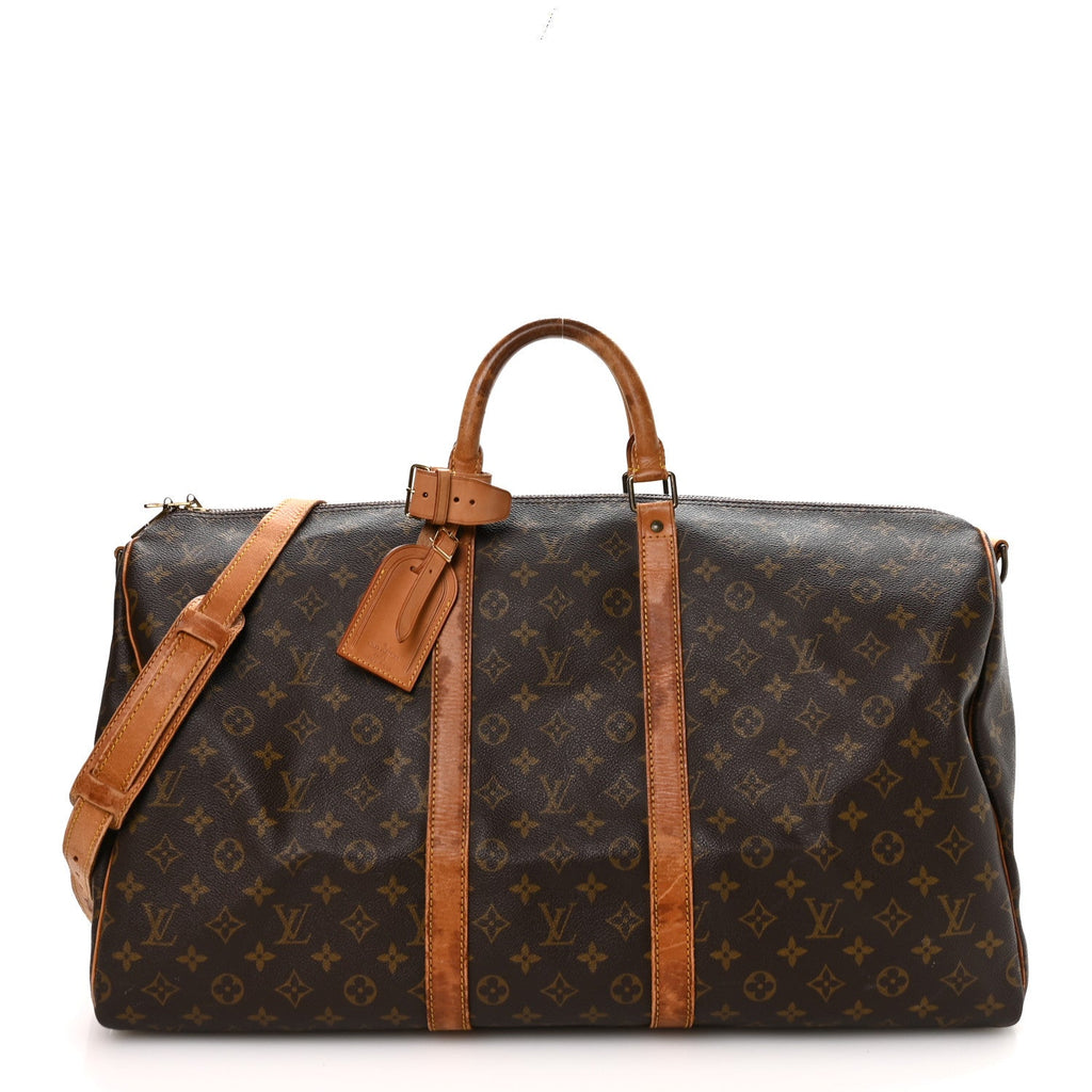 Louis Vuitton Monogram Keepall Bandouliere 55