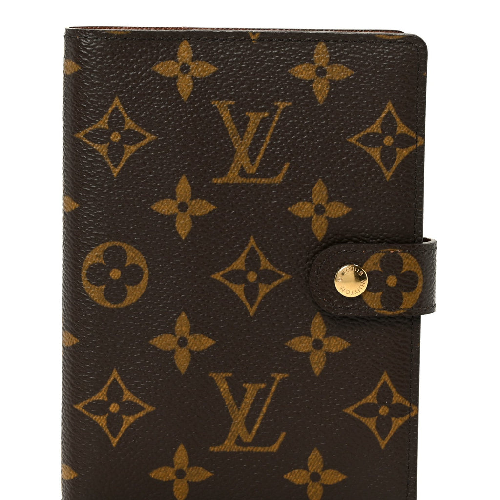 Louis Vuitton Monogram Small Ring Agenda Cover
