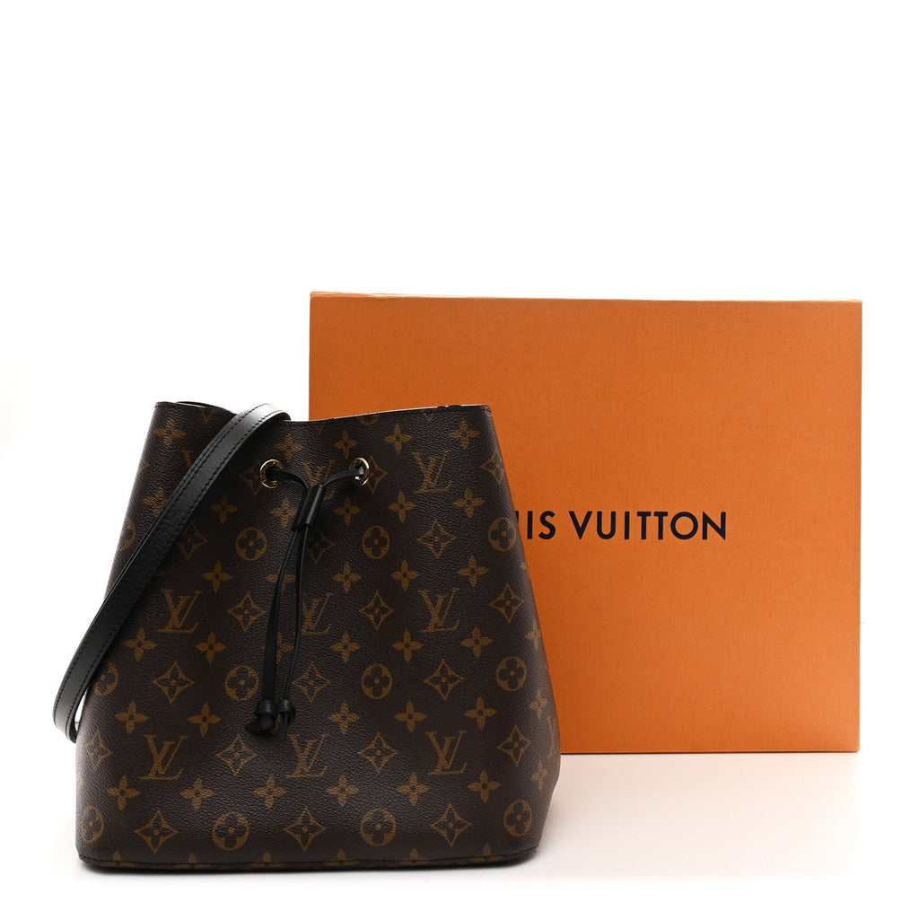Louis Vuitton Monogram Neonoe MM Black