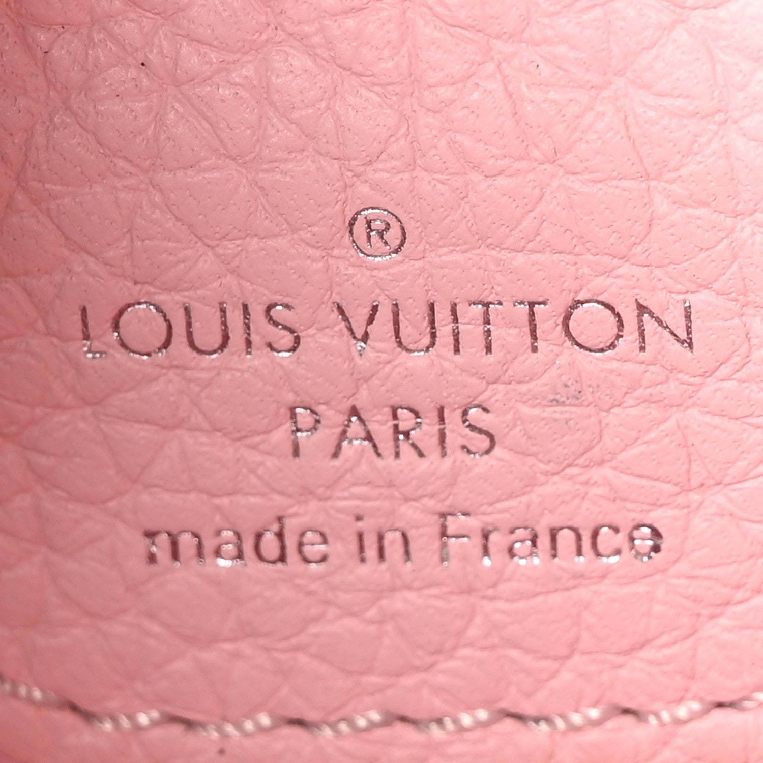 Louis Vuitton Taurillon Capucines BB Black General Blue Pink