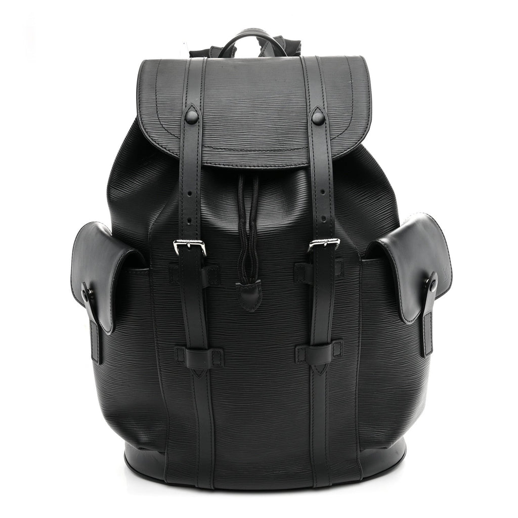 Louis Vuitton Epi Christopher Backpack PM Black