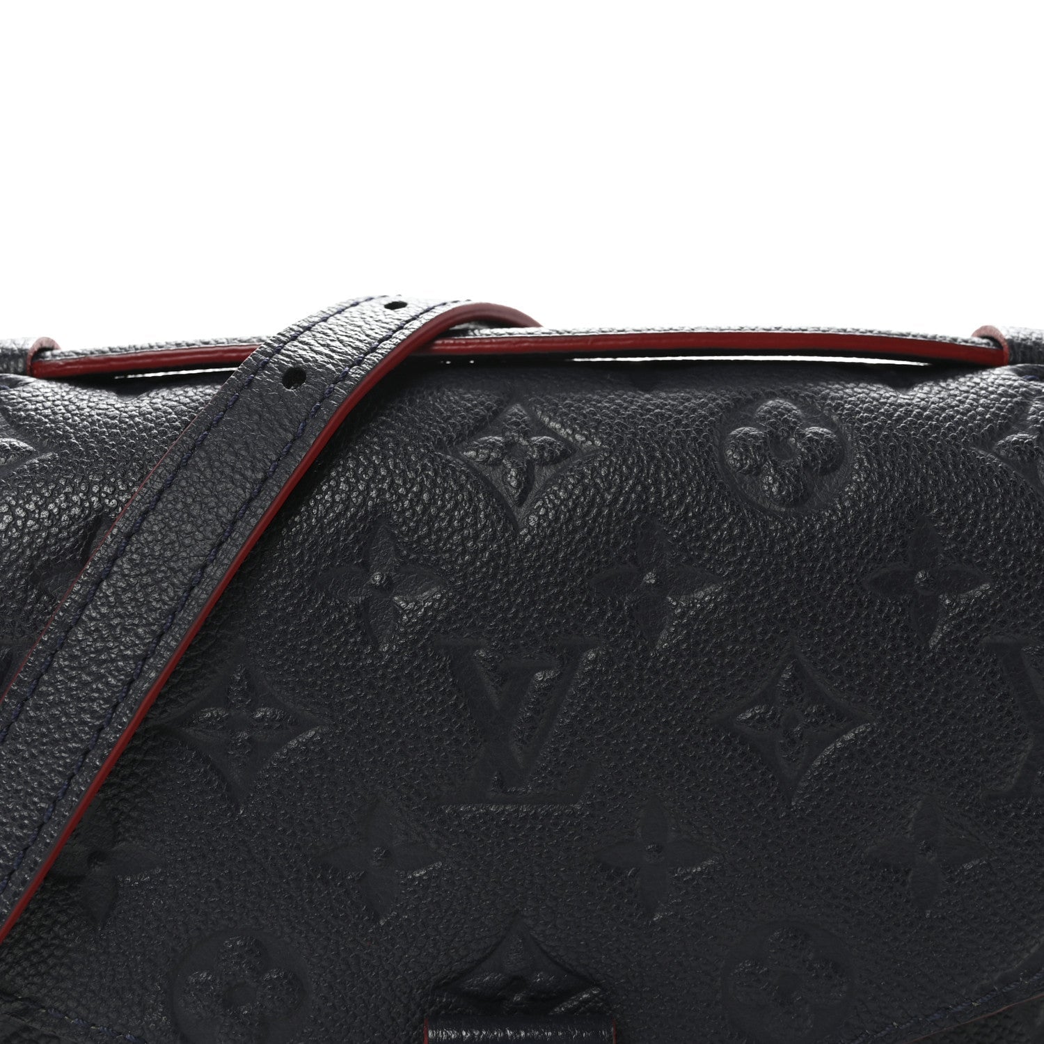 Louis Vuitton Empreinte Pochette Metis Marine Rouge