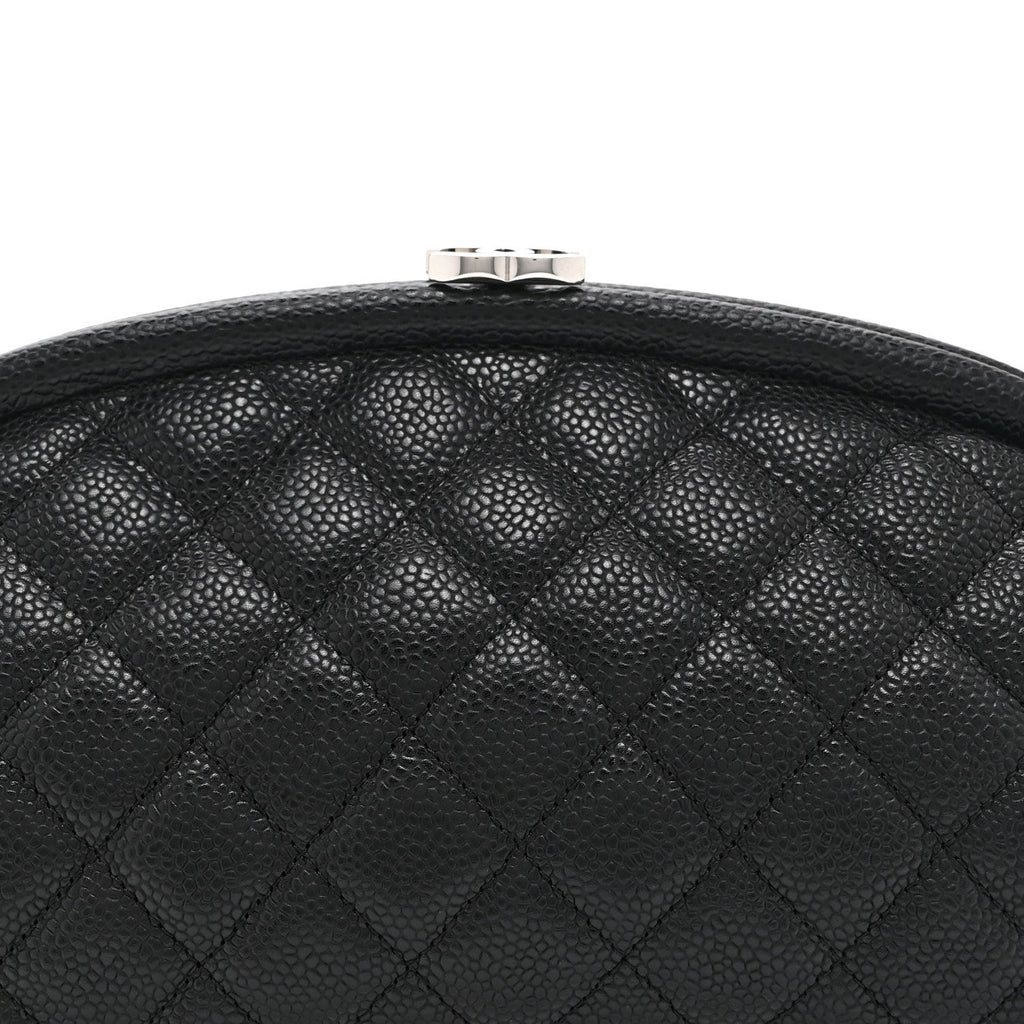 Chanel Caviar Quilted Timeless Clutch Black
