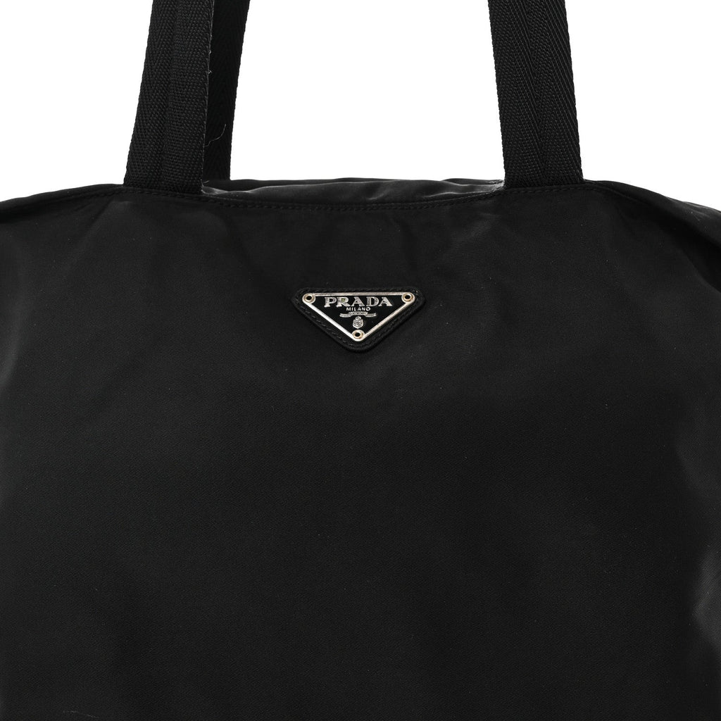 Prada Tessuto Nylon Tote Black