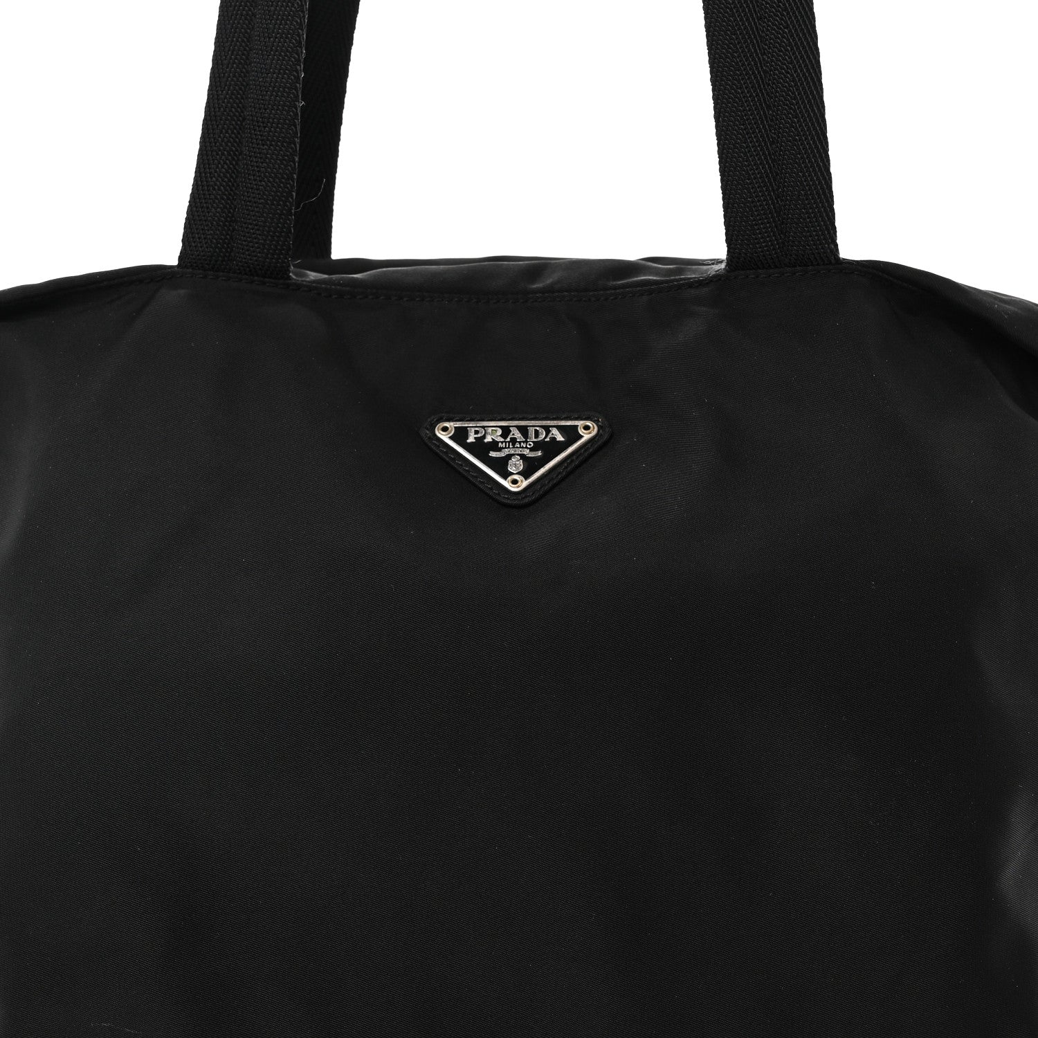 Prada Tessuto Nylon Tote Black