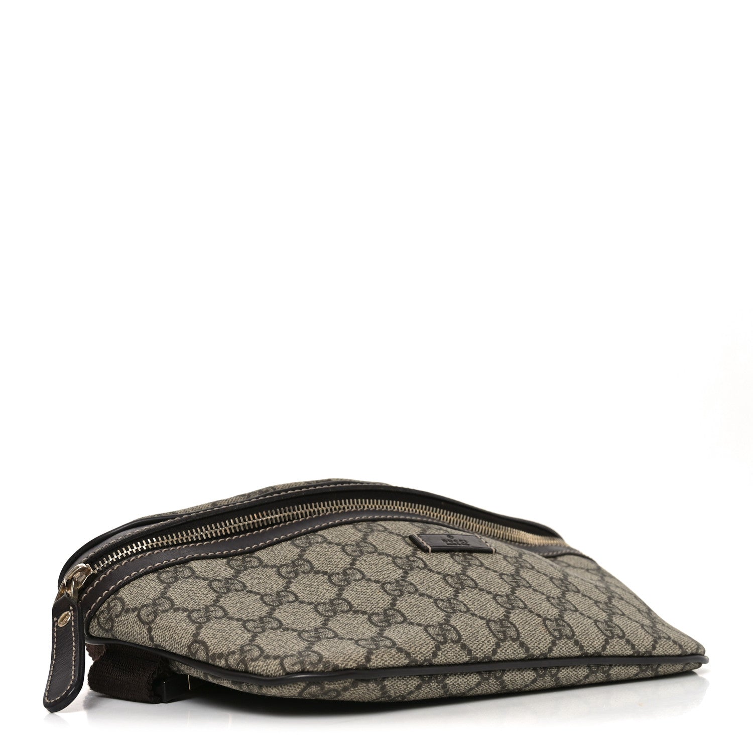 Gucci GG Supreme Monogram Belt Bag Dark Brown