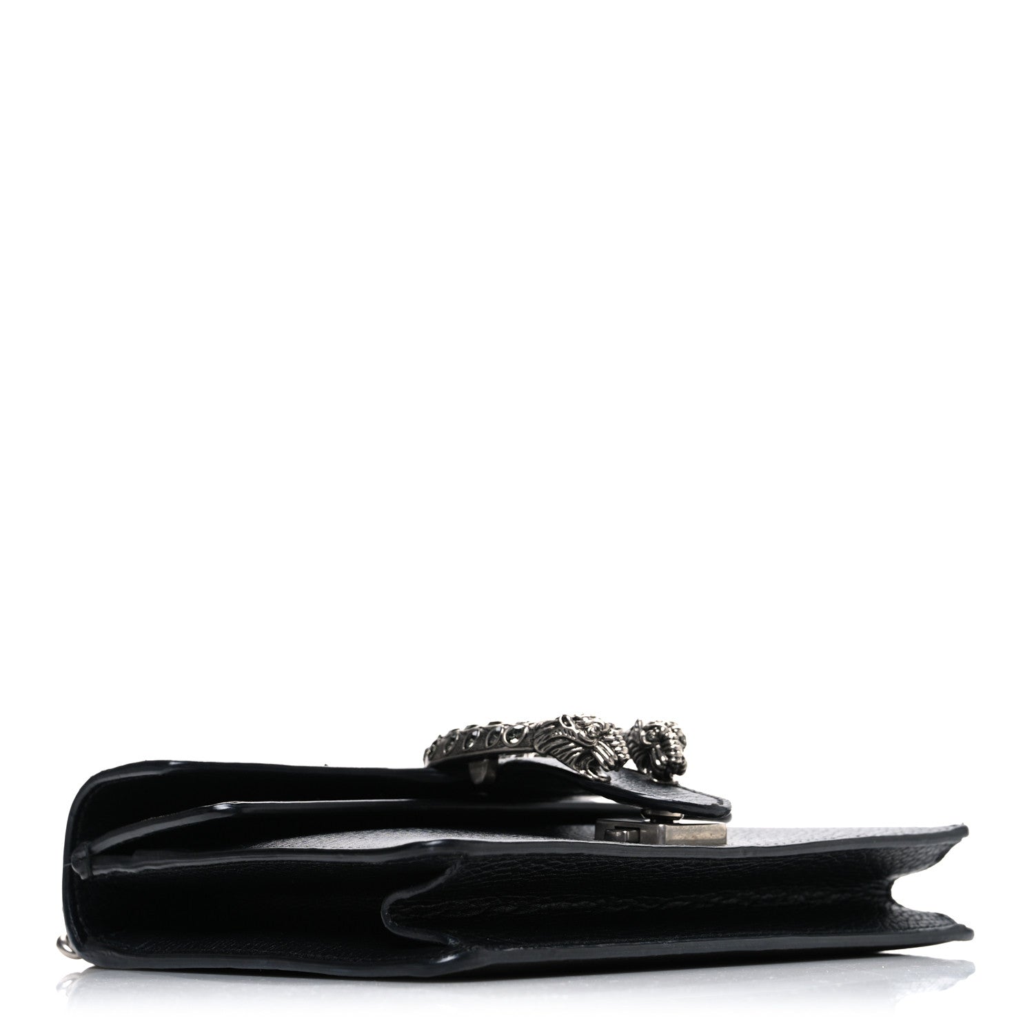 Gucci Calfskin Mini Dionysus Shoulder Bag Black