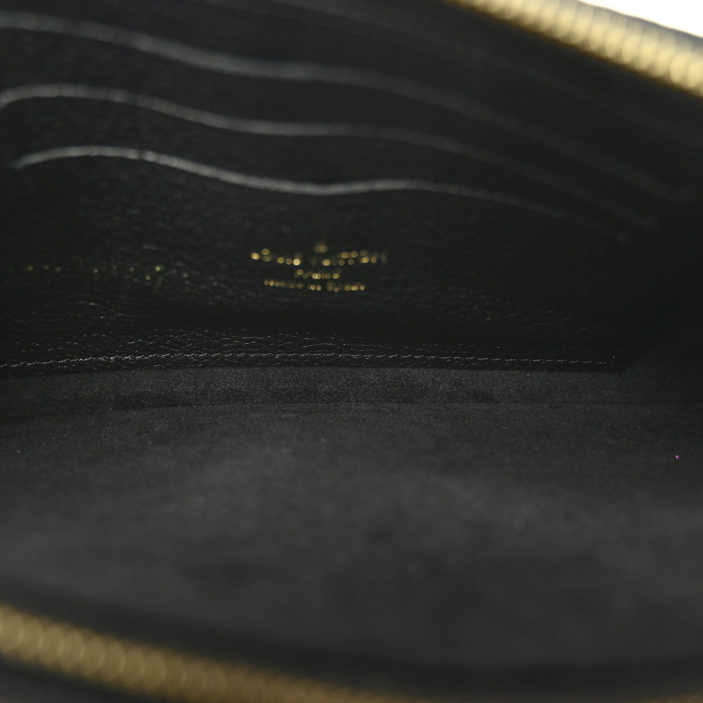 Louis Vuitton Empreinte Double Zip Pochette Black