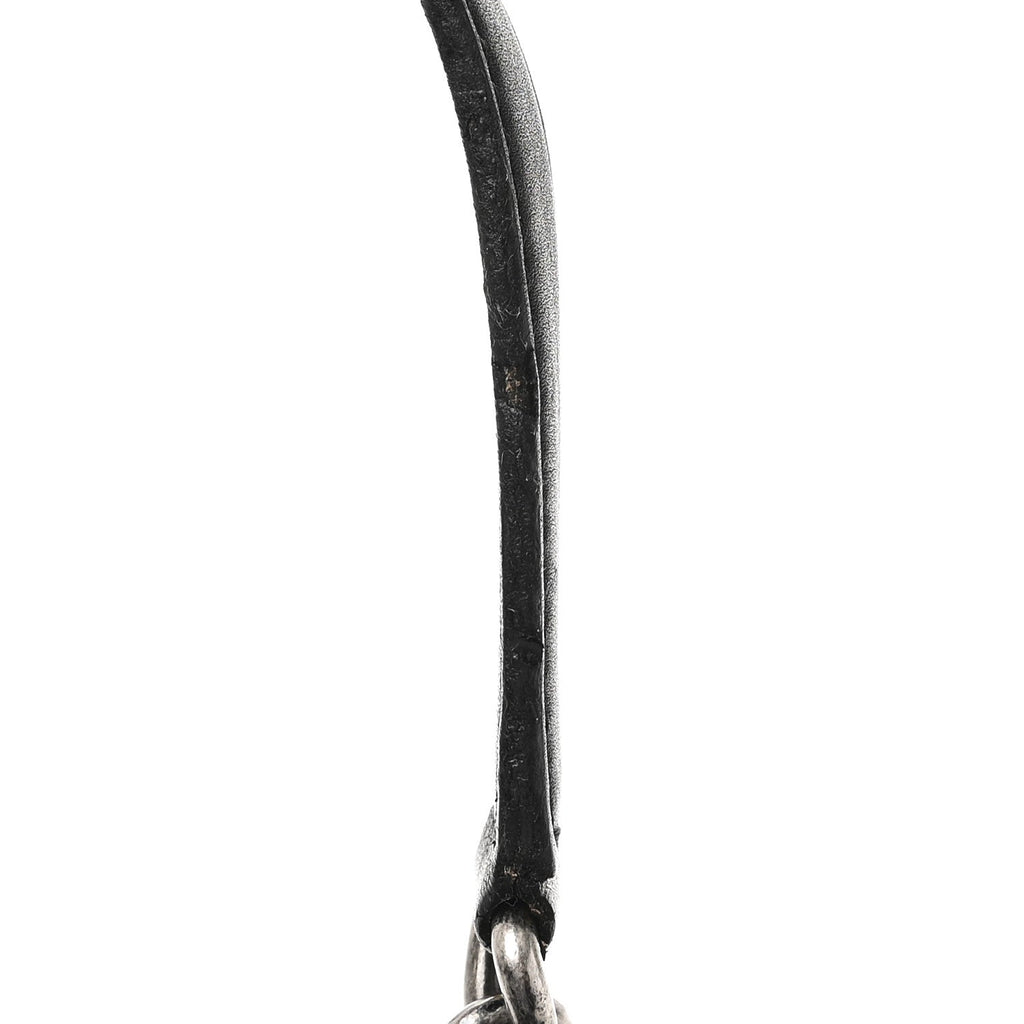 Chanel Goatskin Quilted Paris Dallas Saddle Bag Black