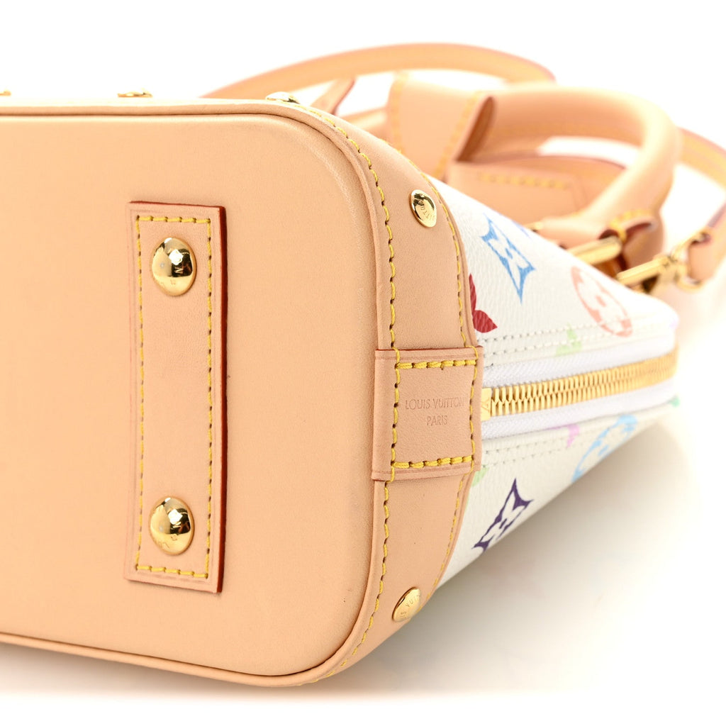 Louis Vuitton LV x TM Monogram Multicolor Alma BB White