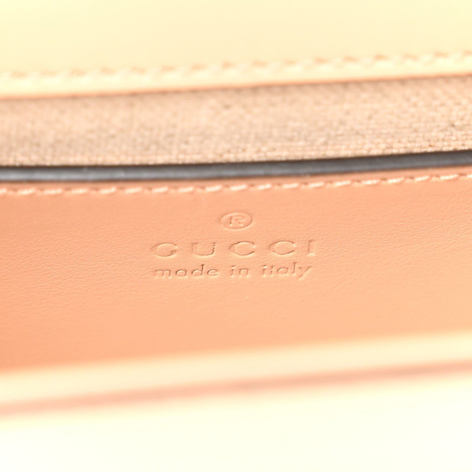 Gucci Calfskin GG Matelasse Mini Chain Top Handle Bag Light Pink