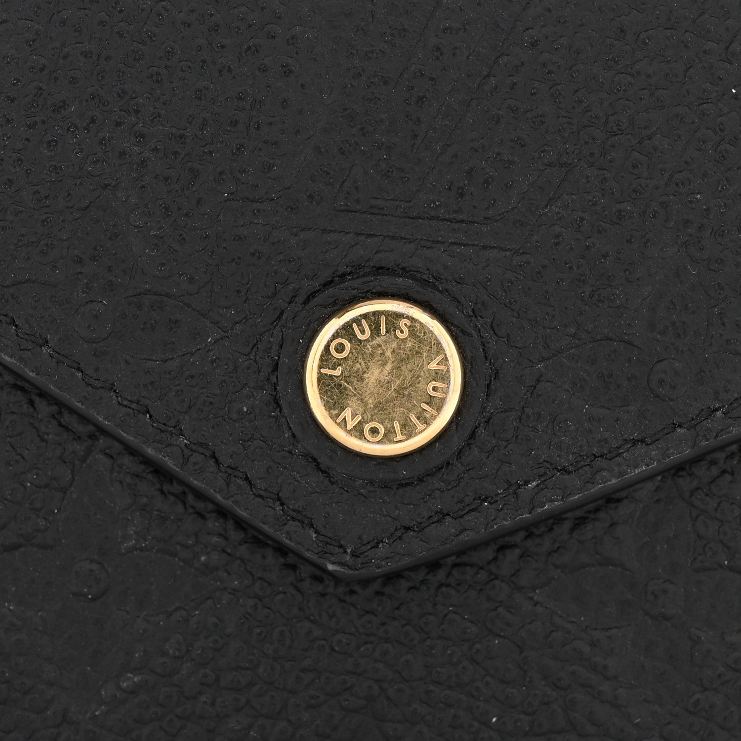 Louis Vuitton Empreinte Zoe Wallet Black